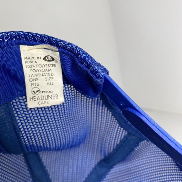 Vintage CAYUGA BULK SERVICE INC Trucker Hat Snapback Cap Screen Print - Picture 10 of 12